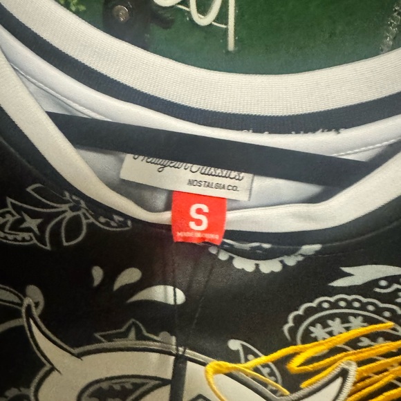 K Cole Dreamville Black and White Paisley Jersey - Picture 4 of 8